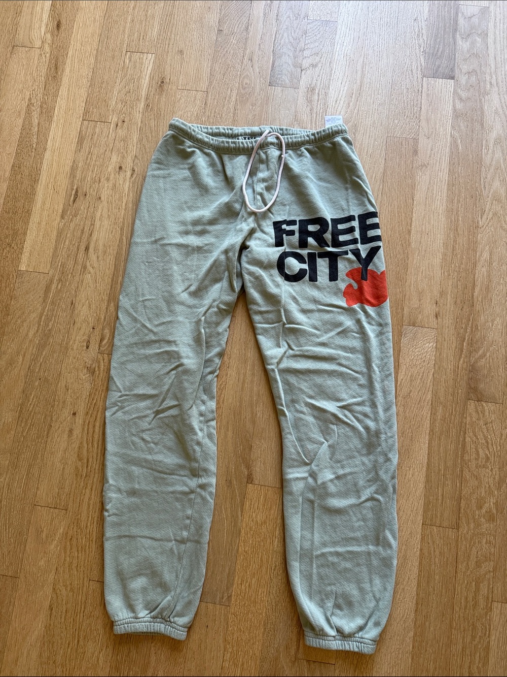 EUC Free City sweatpants/sage green/XS